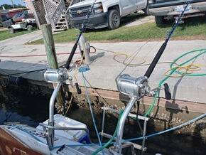 2 fishing poles bluefin tuna $3,000