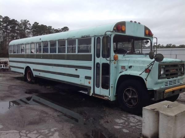 Gmc 6000 school bus