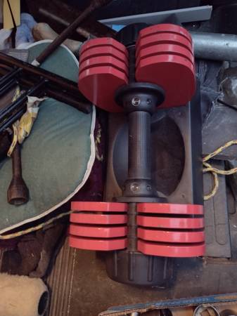Photo Stamina X Versa-Bell 10 to 50lb Dumbbell $40 NOT negotiable $40