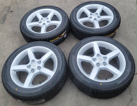 Photo 17 NISSAN ALTIMA OEM USED RIMS AND NEW TIRES 2003-2023 $670