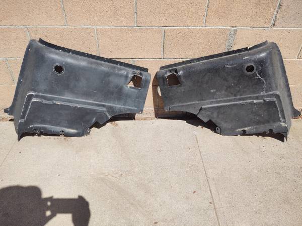 Photo 1965 1966 1967 1968 Ford Mustang Fastback Interior Quarter Panels $300
