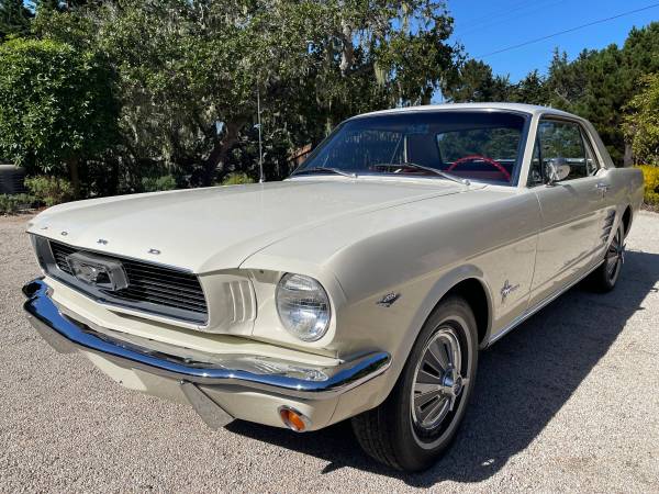 Photo 1966 Ford Mustang Coupe, 16,566 miles - Immaculate Original Condition $35,000