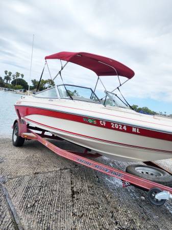 1994 Monterey Fish and Ski, Open Bow, 18 ft $7,000