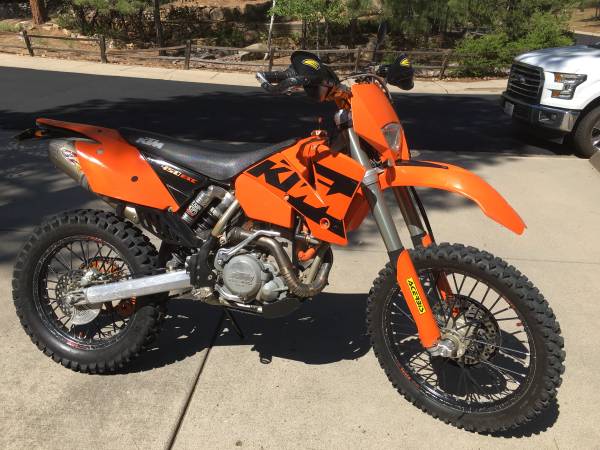 Photo 2004 KTM 450 EXC  EXC-R fully equipped and dual sported $3,999