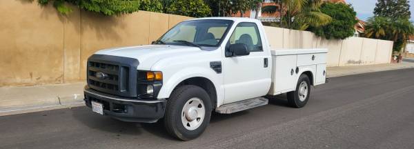 2008 Ford F-250 Super Duty XL UTILITY SERVICE BED CLEAN TITLE Gasoline $6,300