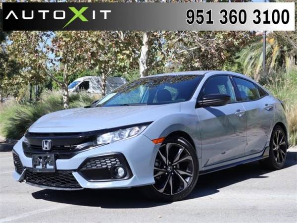 Photo 2019 Honda Civic Sport 4D Hatchback  CLEAN CARS .. EASY FINANCING  $17,995