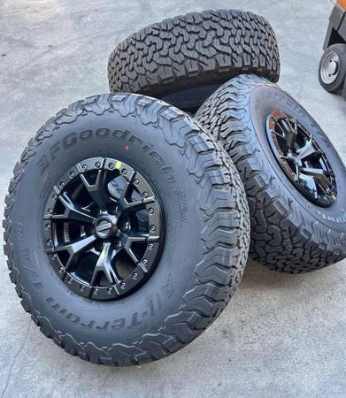 Photo 2023 Ford Raptor R F-150 F150 Black Beadlock Wheels Rims Tires Perform $3,495
