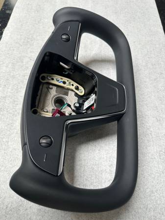 2023 Tesla yoke Steering wheel Model S/X Plaid new OEM $400 | Auto ...
