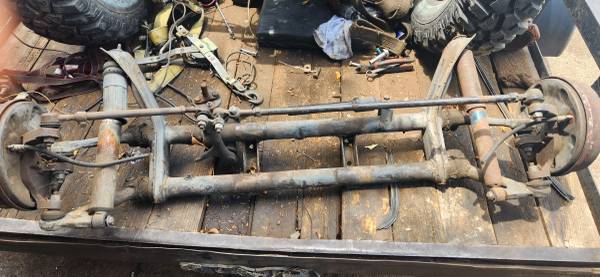 Photo 68 vw bug front beam with dropped spindles $250