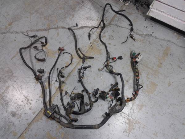 Photo 89-93 Mustang 5.0 Mass Air complete EFI harness  T5 Trans harness