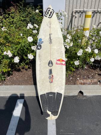 Photo Andy Irons JS surfboard $3,500