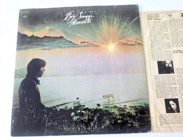 Photo Boss Scaggs Moments Album 1971 Columbia Vinyl in Rare Condition. $29