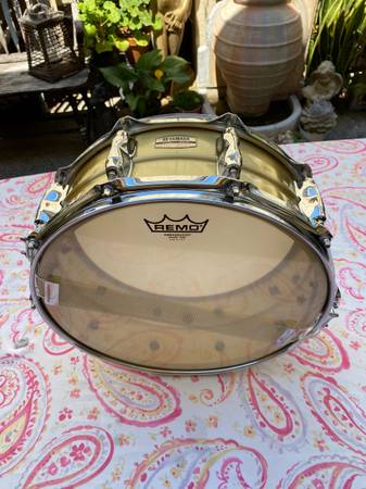 Photo Brand New Yamaha Brass Snare 14x5,5 $475