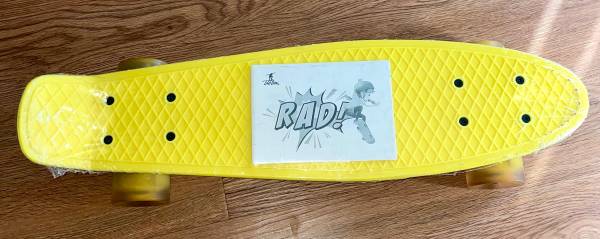 Brand New, Yellow BELEEV Cruiser Skateboard $36