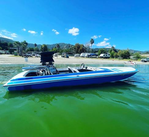 California performance CP tx19 gullwing winger jet boat big block, Chevy 468 smo $40,000