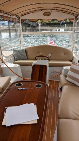 Duffy boat with transferrable slip in Newport Dunes $24,500