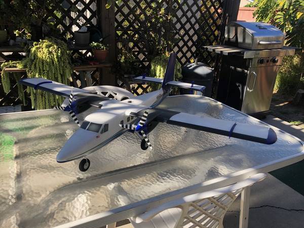 E-Flite Twin Otter 1.2m BNF Twin Engine RC Airplane, new $200