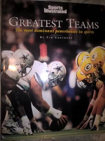 FOOTBALL  Greatest Teams The Most Dominant Powerhouses in Sports $5