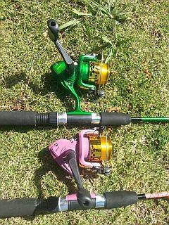 Photo Fishing Rod and Reel, Ultra Light Spinning, NEW $20