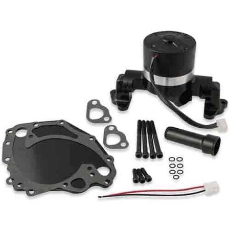 Photo Ford 351C Frostbite 50 GPM billet electric water pump black $225