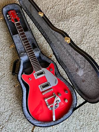 GRETSCH G5232T ELECTROMATIC DOUBLE JET TAHITI RED GUITAR - NEW $699