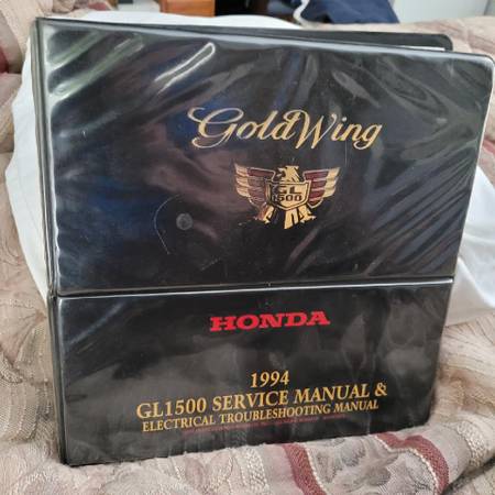 Photo Honda Goldwing GL1500 Service manual $75