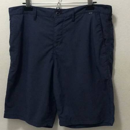 Hurley Mens Shorts Color-Navy Blue Fabric-70 Nylon,24 Polyester 6 $24