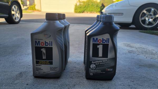 MOBIL1 Synthetic ATF Multi-Vehicle Formula 6 Qt  A bottle of MOTUL AT $35