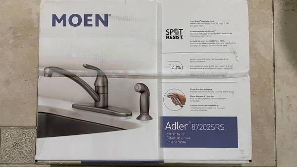 moen adler kitchen sink faucet model 87202