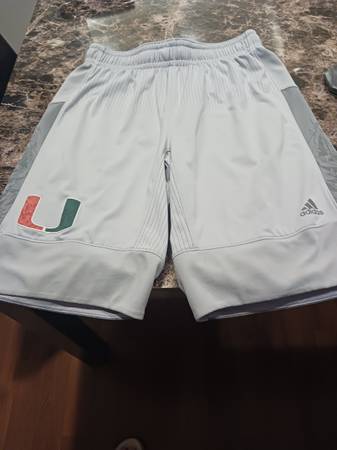 Photo Miami hurricanes Basketball Shorts $25