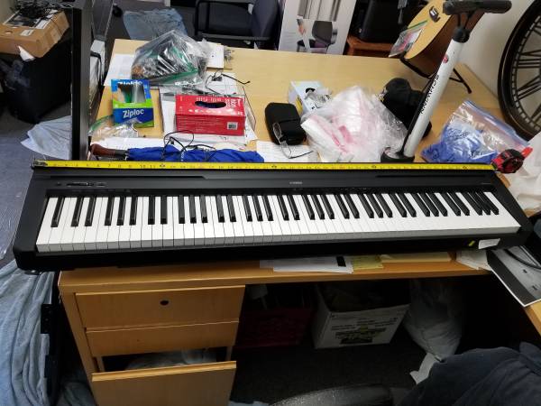 Photo NEW Yamaha P45 88-Key Weighted Digital Piano $450
