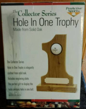 Photo New Golf Hole in One Trophy- Proactive Sports Collector Series $15