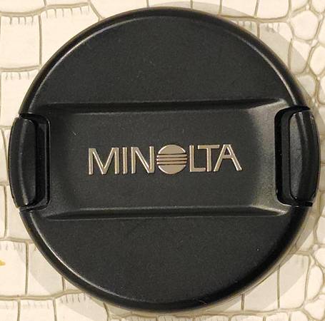 Photo New and Unused Minolta Camera 55mm Front Lens Cap LF-1155 $29