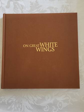 On Great White Wings Coffee Table Book $20