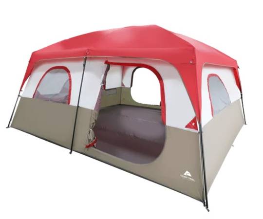 Photo Ozark Trail Hazel Creek 14-Person Family Cabin Tent, with 2 Rooms $150