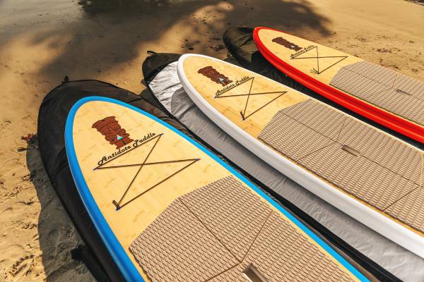 Photo Paddleboards - Ultra Lightweight NEW Double Bamboo Paddle Board $399