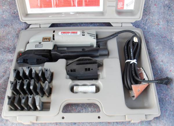 Photo Porter Cable USA Profile Sander Model 444 W Original Case Accessories $80