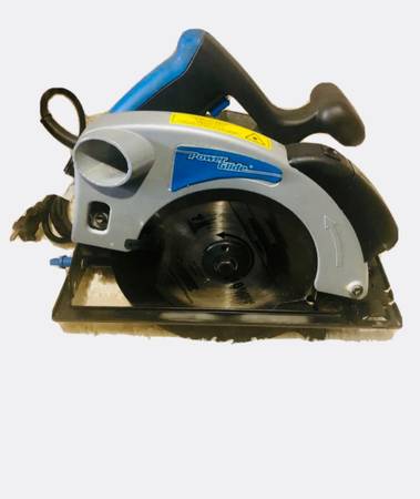 Photo Power Glide 7.25 Circular Saw with Laser Guide $39