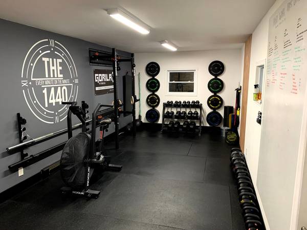 Photo Rogue Fitness Gym Package (Squat Rack, Ohio Bar, Dumbbells, Bench) $6,455