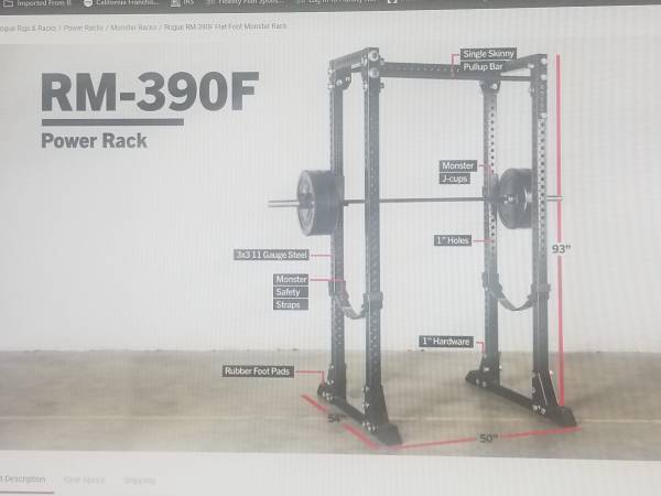 Photo Rogue Monster Rack  attachments $2,650