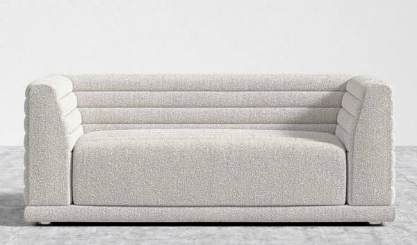 Rove Concepts Chatou Boucle Ivano Loveseat Sofa $1,200