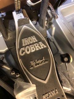 Photo Tama Iron Cobra dbl bass pedal $265