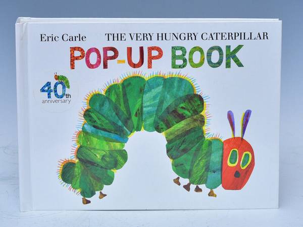 Photo The Very Hungry Caterpillar Pop-Up Book by Carle 40th Anniversary $20