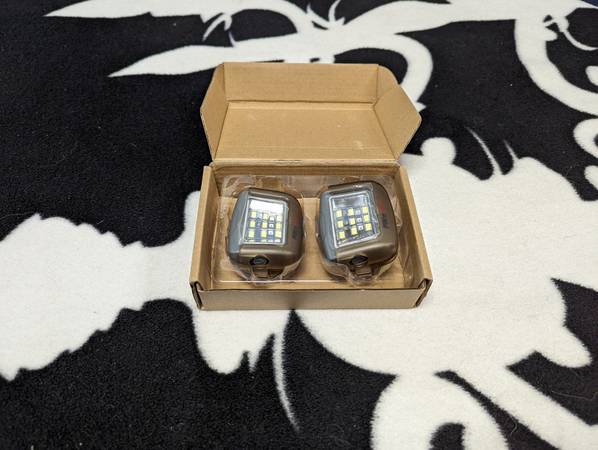 Photo Two Brand New LED Universal Truck Bed Lights with magnetic closure $5