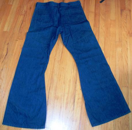 Photo Vintage Naval Dungaree by SeafarerWide Leg Bell Bottoms Military $120