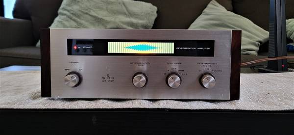 Photo Vintage Pioneer SR-202 Mid Century Reverberation Amplifier $150