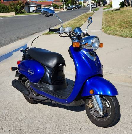 Photo Yamaha Vino 125cc - Runs Excellent - Clean CA Title $1,500