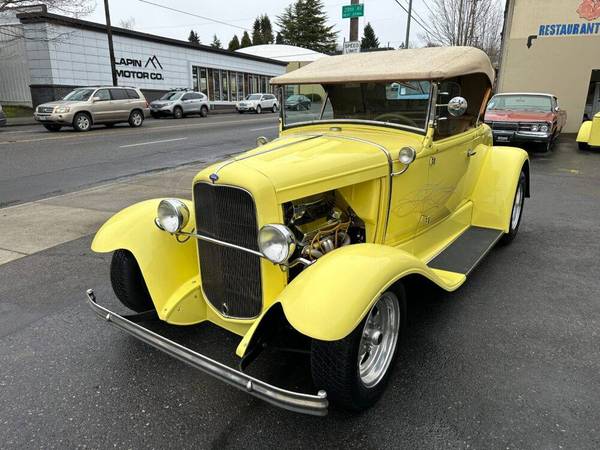 Photo 1930 Ford Model A Roadster $32,500