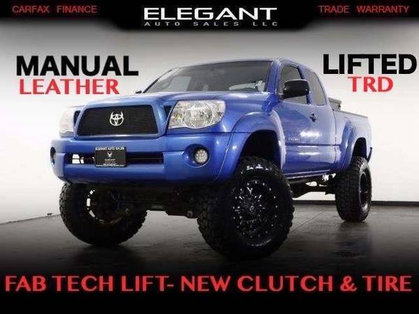 2005 Toyota Tacoma V6 6 Speed Manual Fab Tech Lift New Tires