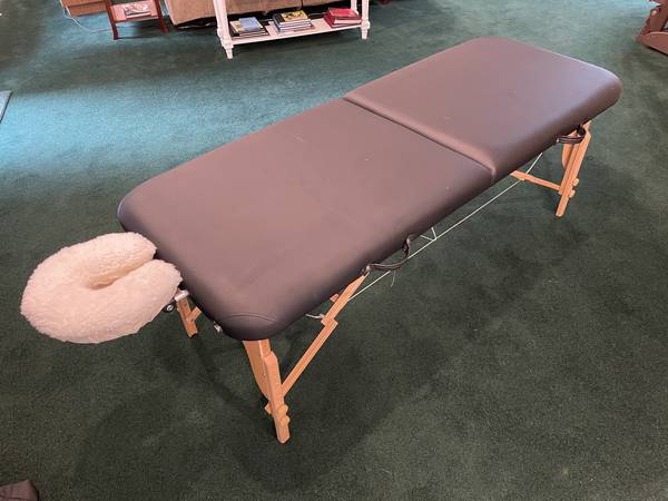 Photo Massage Table with accessories $75